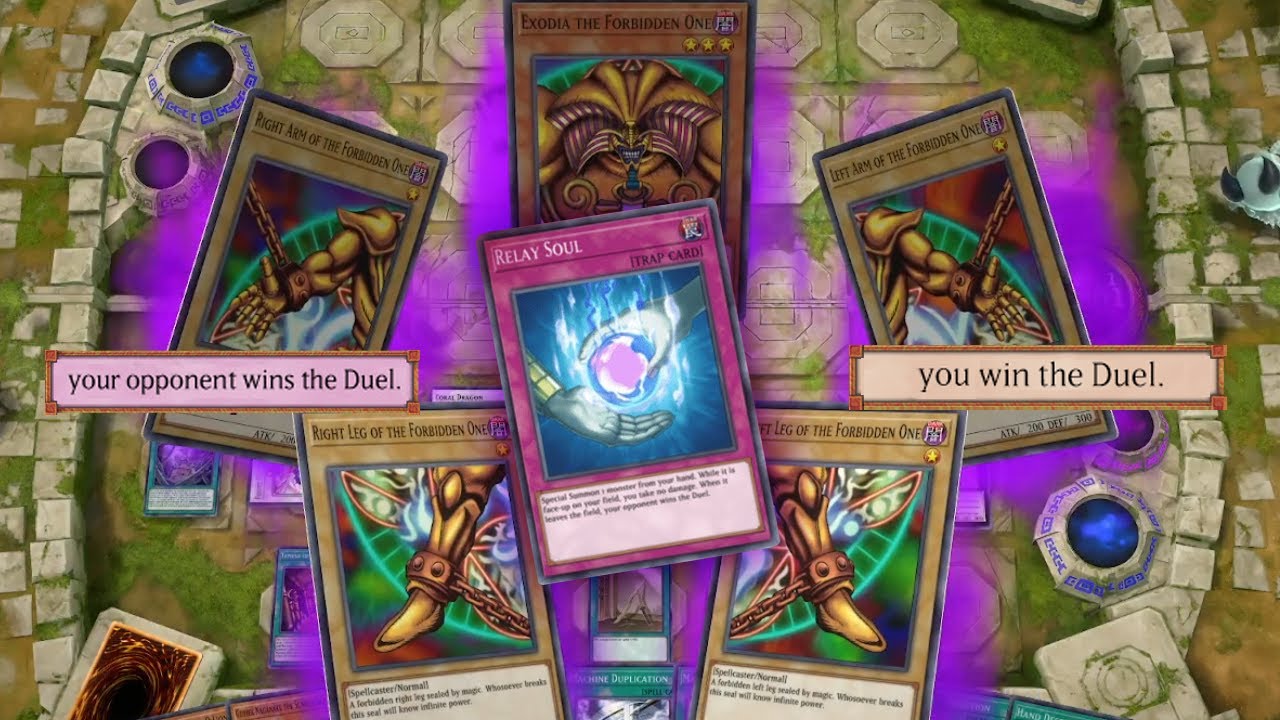 Who resolves first? Exodia or Relay Soul? Konami probably had a meeting for this! Yugioh Master Duel