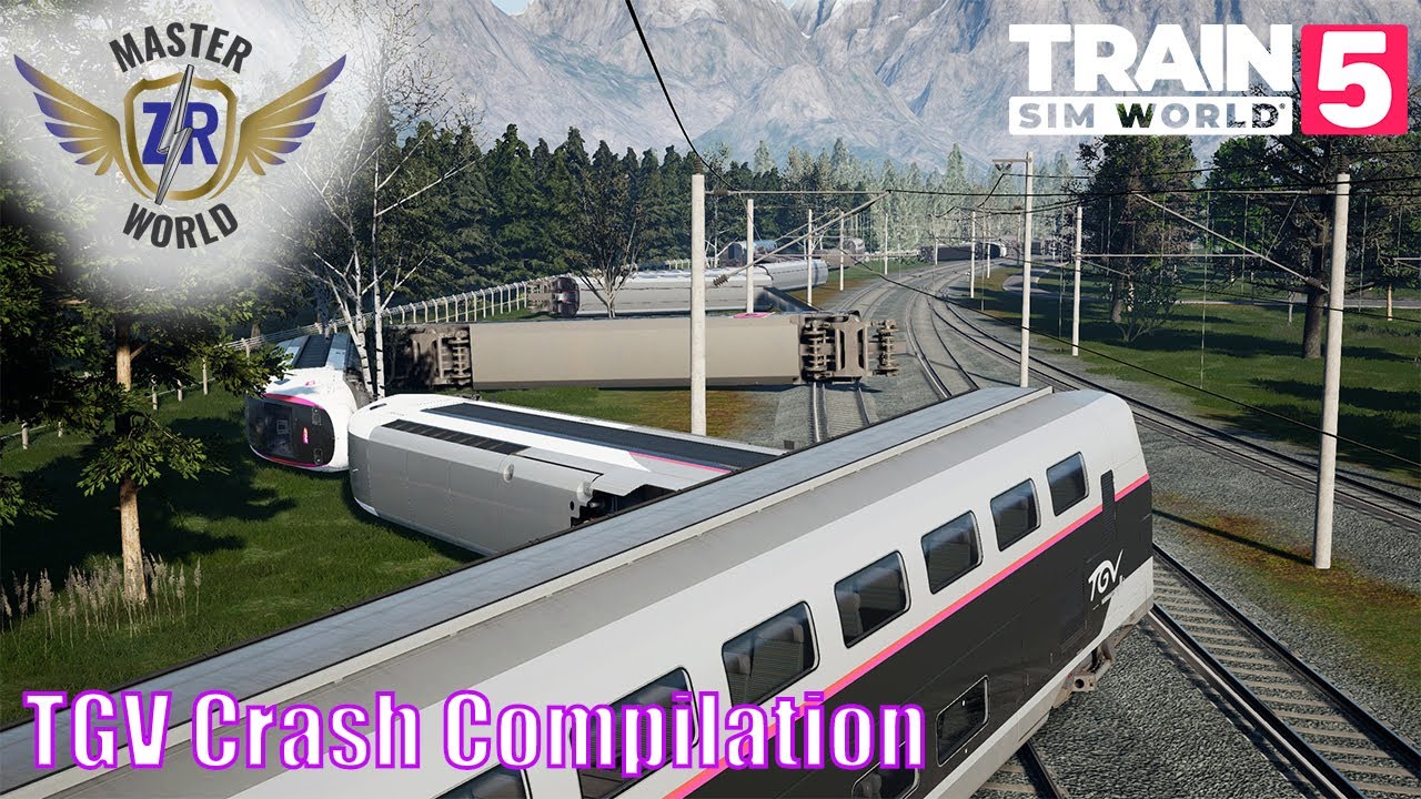 TGV Crash Compilation | Train Sim World 5