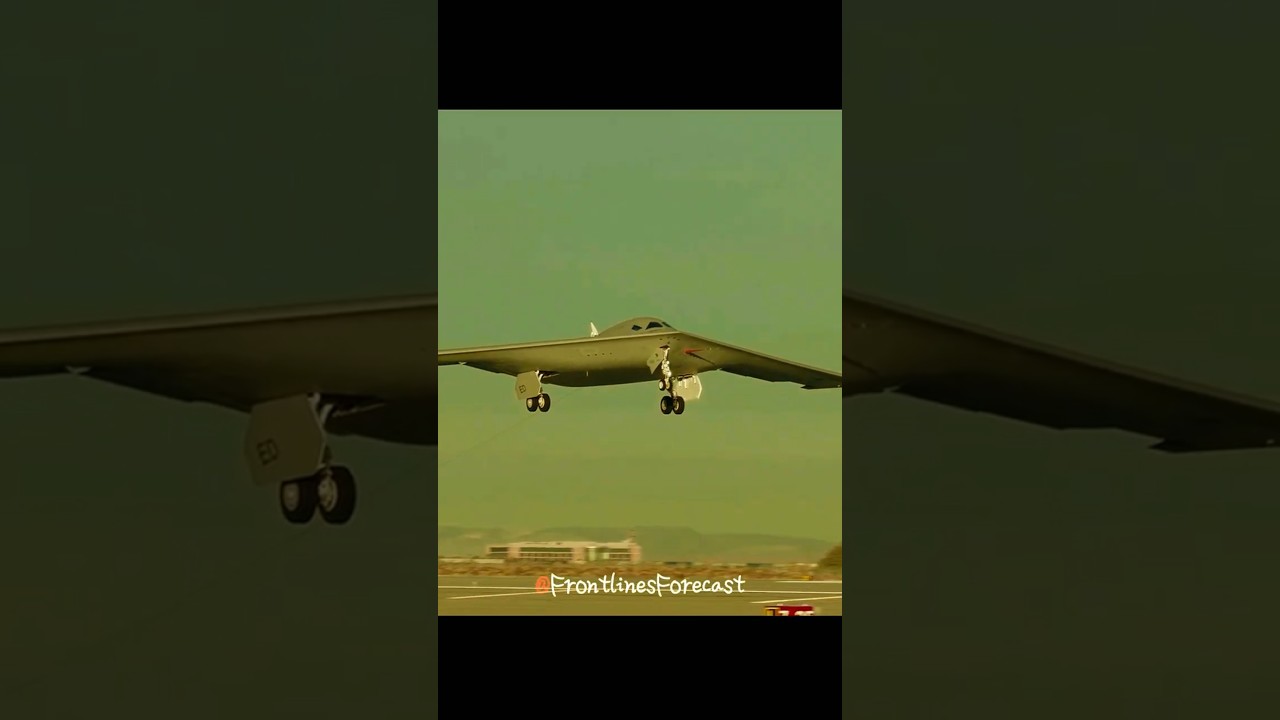 A Rare Glimpse: The B-21's Maiden Flight and Landing