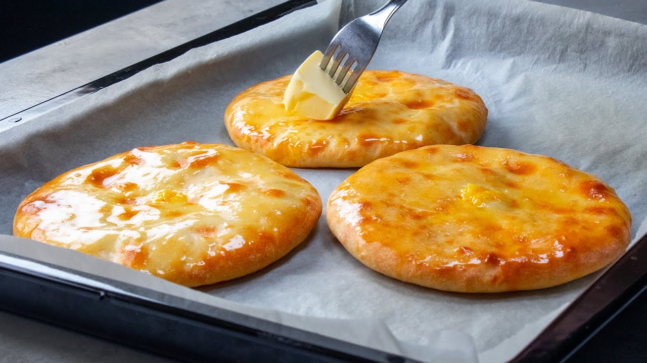 IMPOSSIBLE de n'en manger qu’un! Pain pita turc au fromage et pommes de terre| Cookrate - France