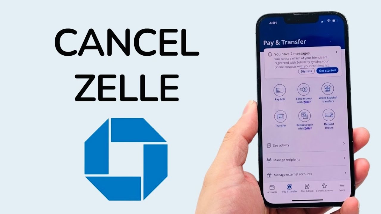 How To Cancel Chase Zelle Payment