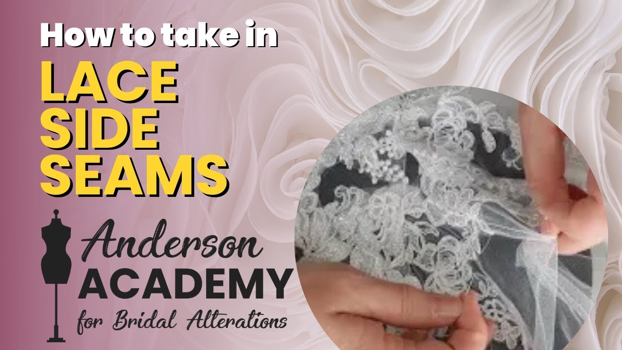 How to take in Lace Side Seams sewing tutorial