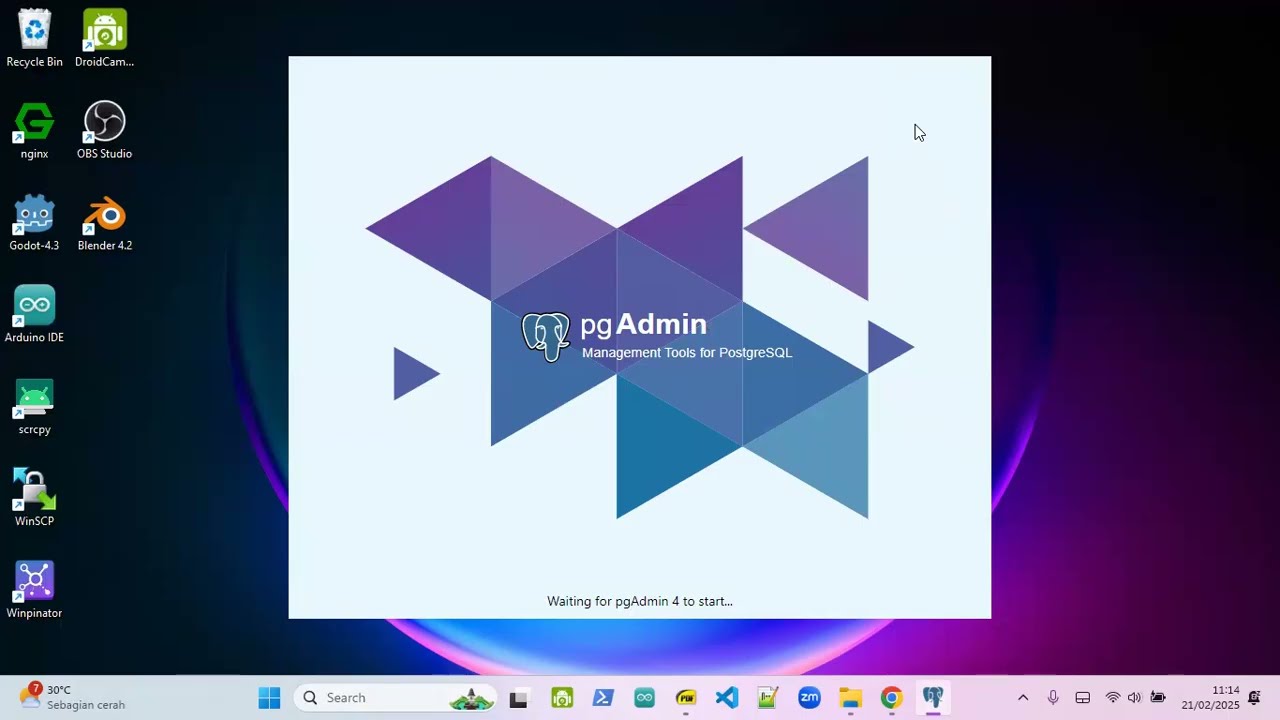 Cara install PostgreSQL pada Windows 11