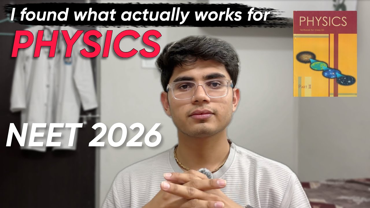 Я опоздал, но *это* исправило мои ошибки в физике🌟| NEET 2026 #neet