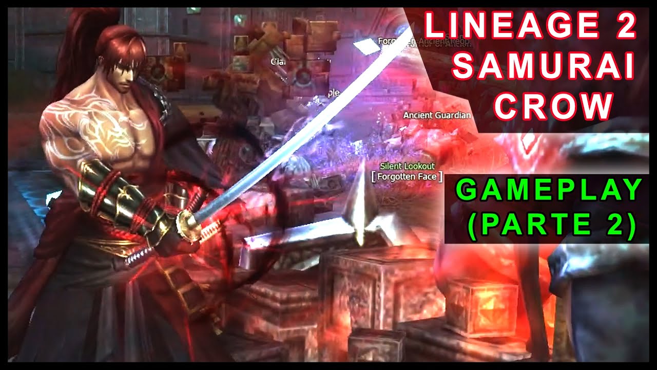 LINEAGE 2 – Samurai Crow Gameplay (PARTE 2) ⚔️ A Nova Classe INSANA! #lineage2