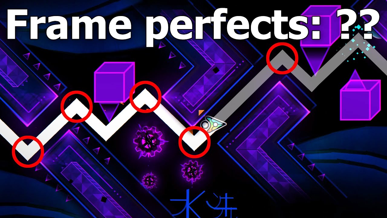 Andromeda with Frame Perfects counter &mdash; Geometry Dash