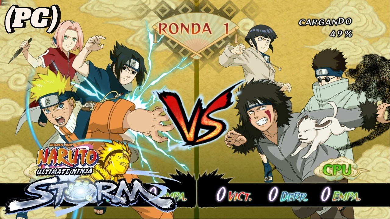 NARUTO VS KIBA - (*PC) NARUTO: Ultimate Ninja STORM