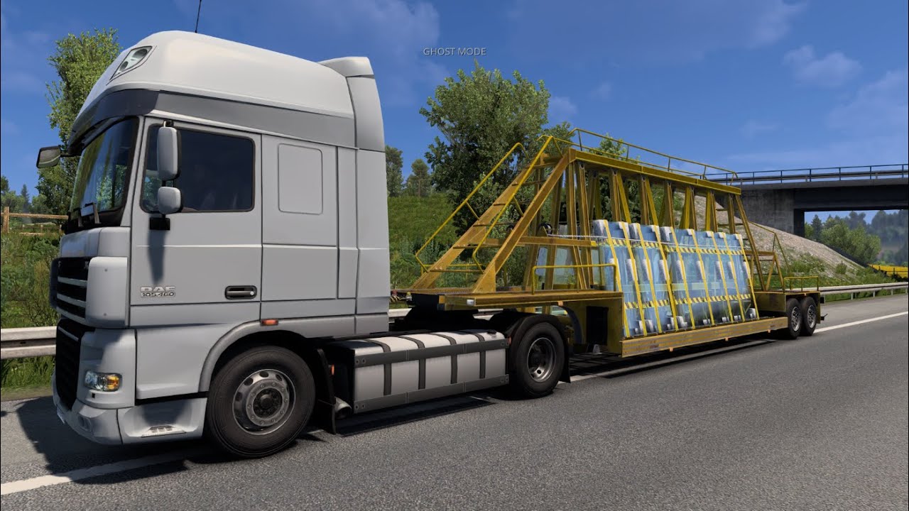 Continue the Glass Panel Trasnporting Euro Truck Simulator 2