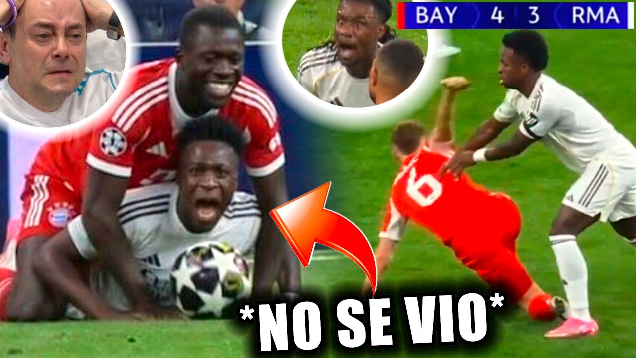 🤯LAS MEJORES REACCIONES y LLOROS al BAYERN 4-3 MADRID