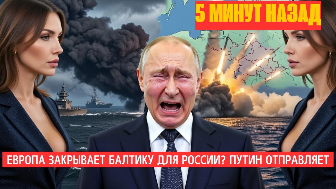 Европа закрывает Балтику для России? Путин отправляет "Посейдон" поставить точку! НОВОСТИ РОССИИ
