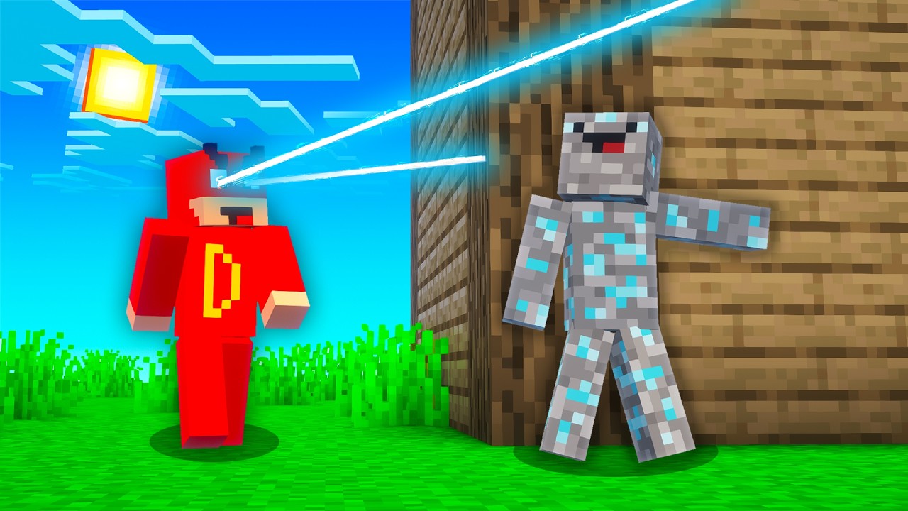 Kan Jeg Vinde Med SUPERKRÆFTER i Minecraft?!