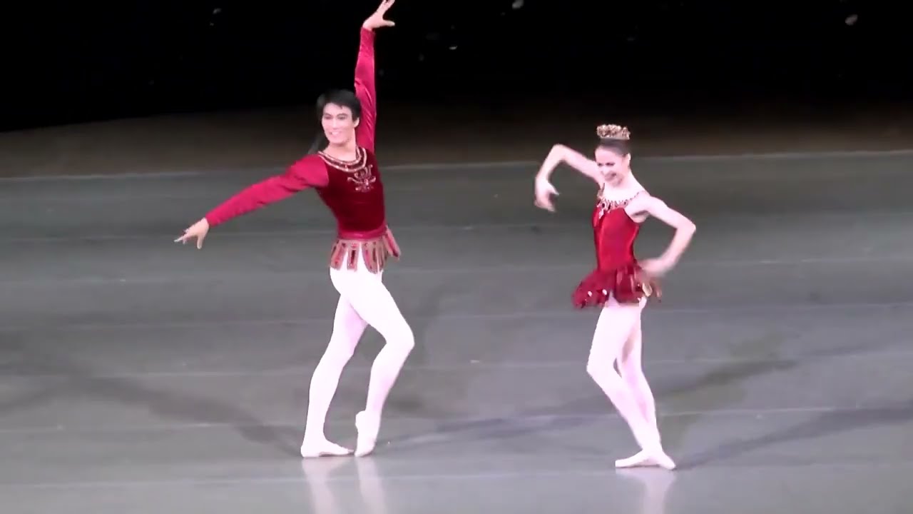 Renata Shakirova and Kimin Kim (Mariinsky Ballet) Rubies Рената Шакирова и Кимин Ким - Рубины