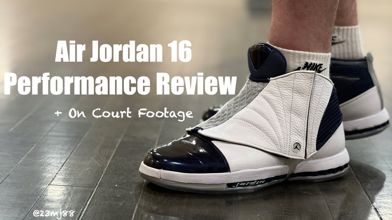 Air Jordan 16 Performance Review + on court footage - THROWBACK THURSDAY