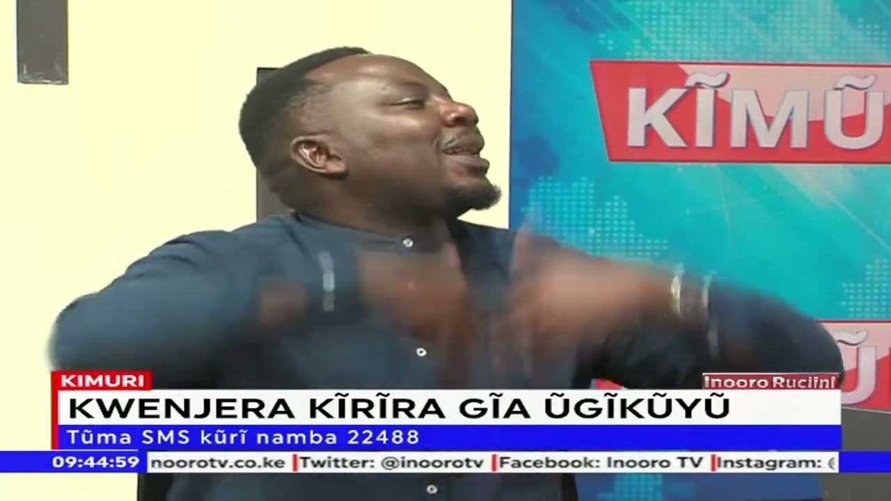 Karanja wa Mwangi : Nĩ mahĩtia gwĩka igongona ithe na mami wanyu me muoyo na ndũmerĩte