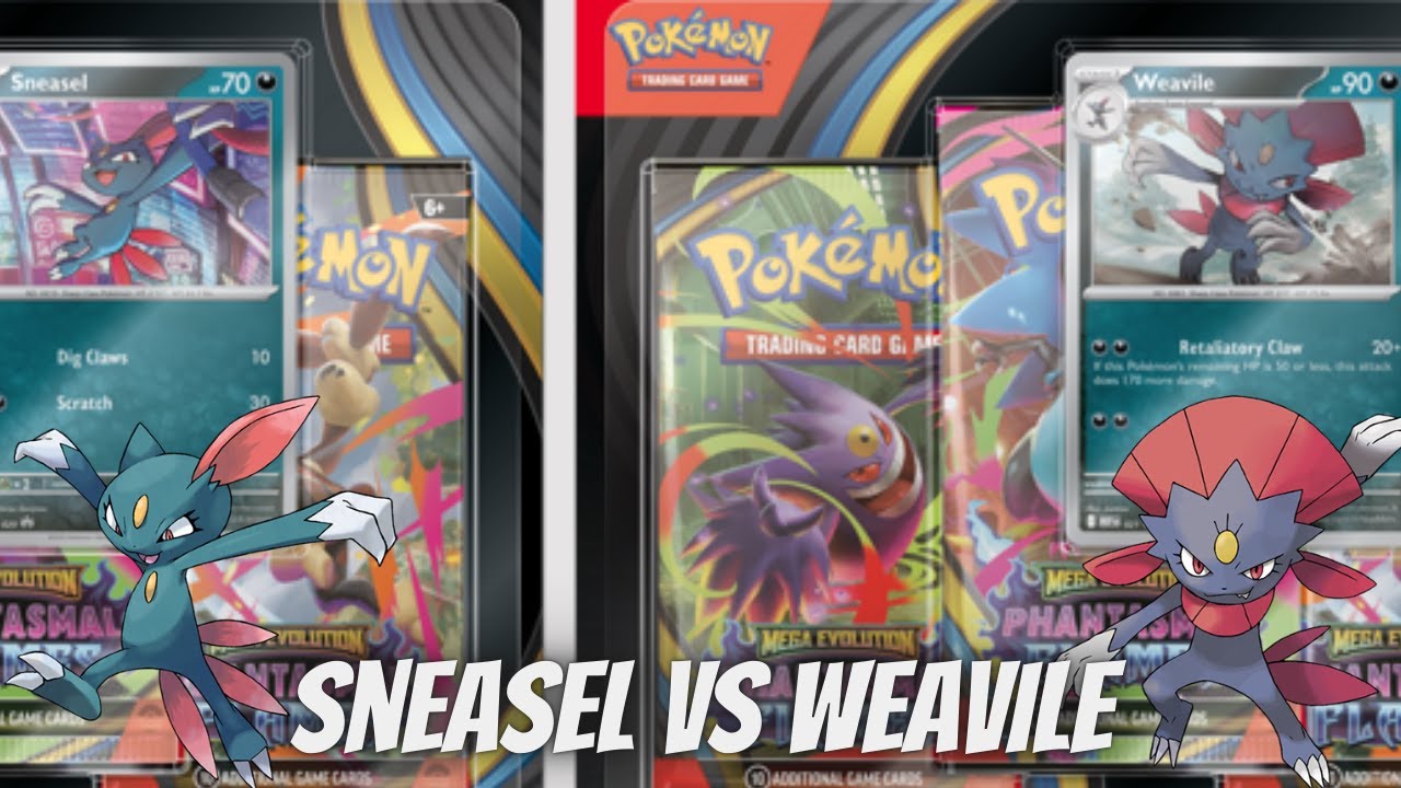 Sneasel vs Weavile