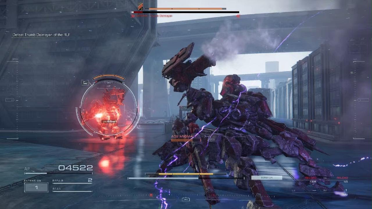 Thumb Dolmayan of the RLF NG++ Boss Fight | ARMORED CORE VI FIRES OF RUBICON