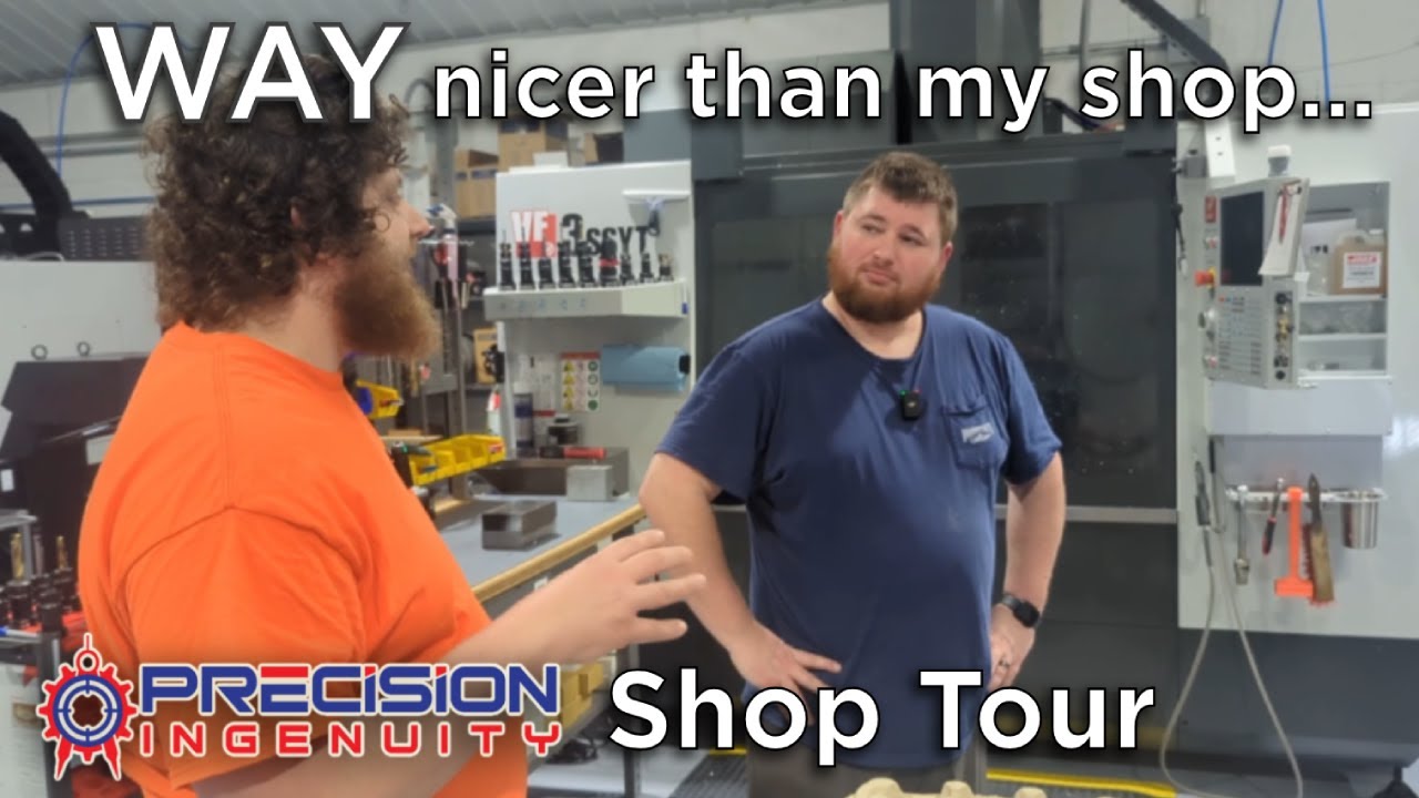 Haas, Doosan, and More - Precision Ingenuity Shop Tour