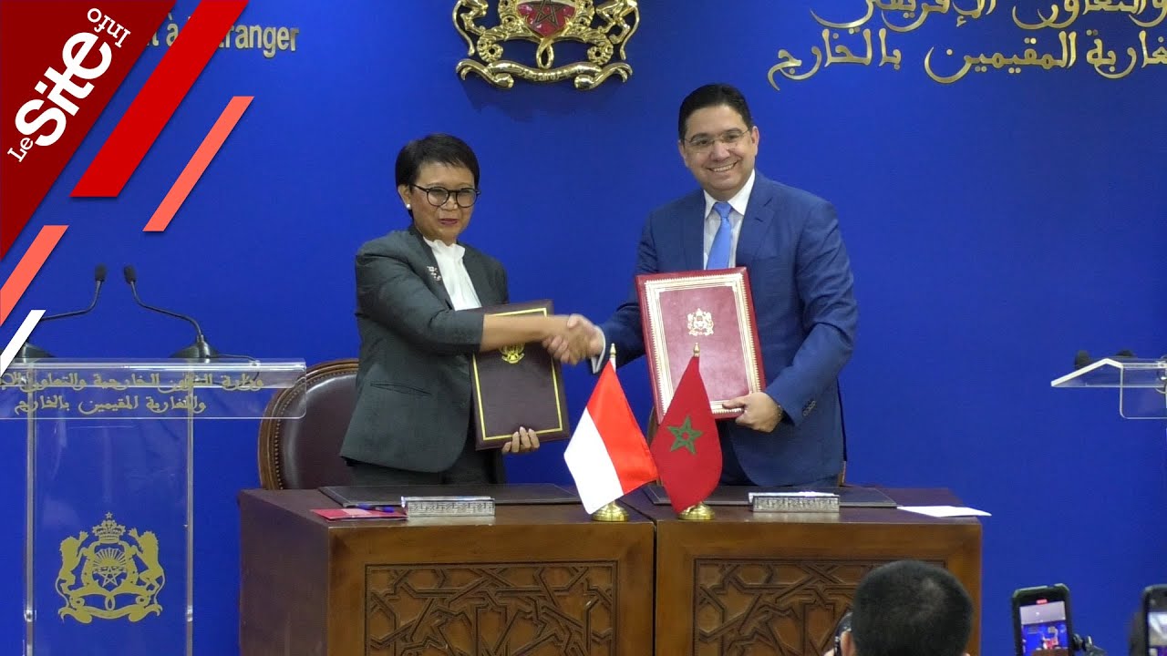 بوريطة يستقبل وزيرة خارجية أندونيسيا وهذا ما قاله في اجتماع اليوم