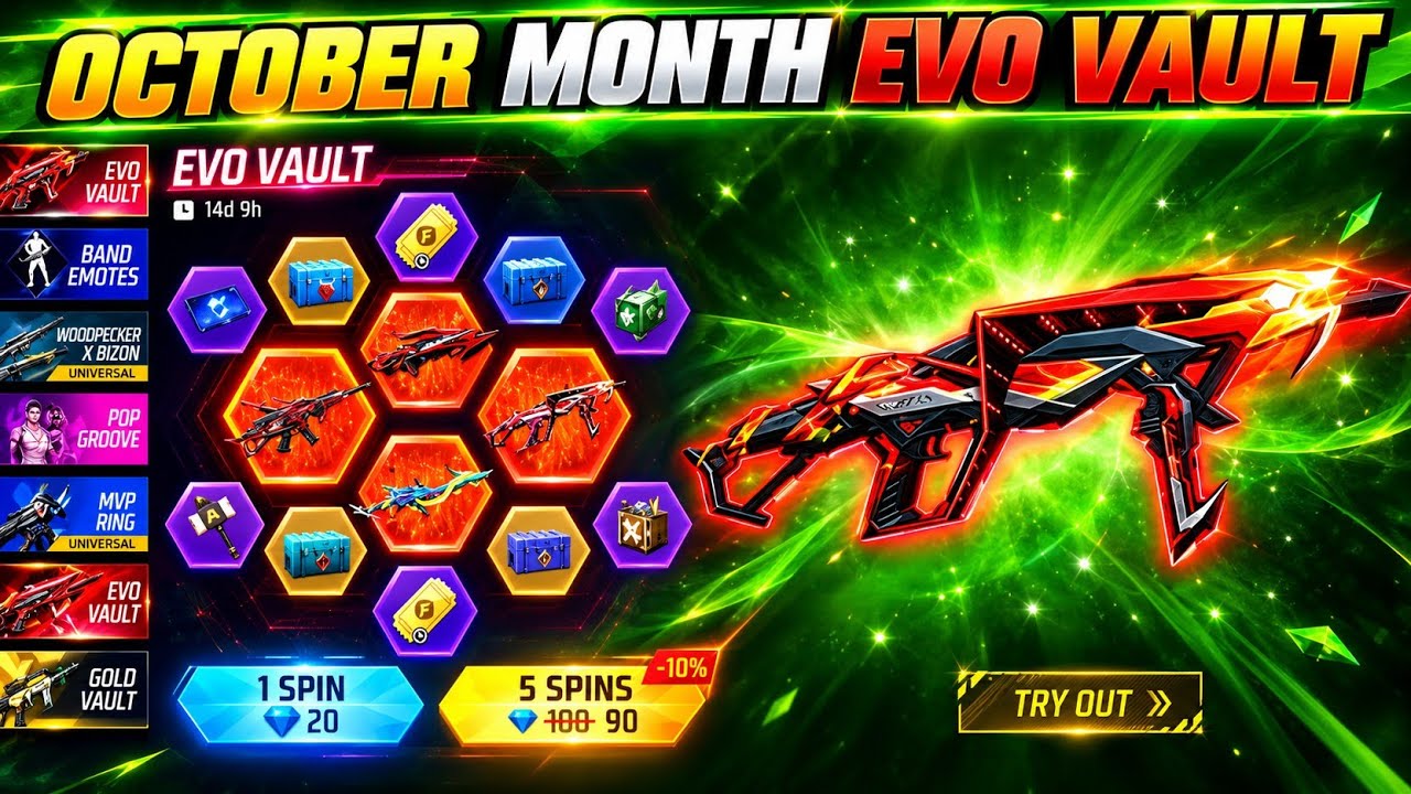 October Evo Vault 2026 CONFIRMED? 🤔 | Next Evo Vault Event | Free Fire New Event 🔥