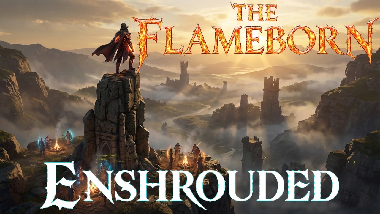 The Flameborn (Enshrouded tribute song) 🎵 Video Game OST - Enshrouded music