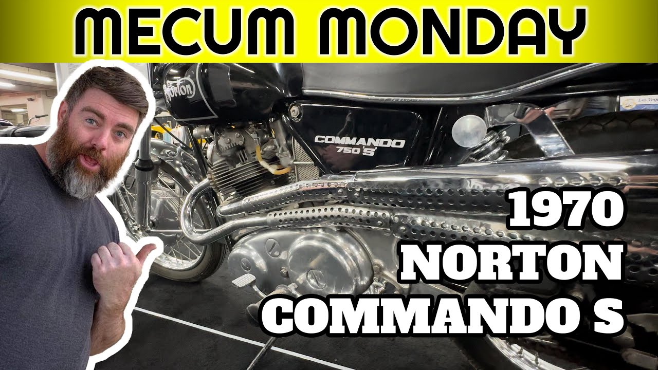 Mecum Monday | Episode 17 - 1970 Norton 750 Commando S