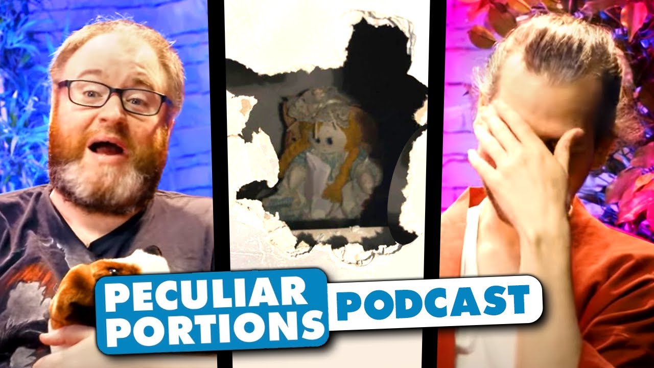 Doll with scary note found in wall - Peculiar Portions Podcast #32