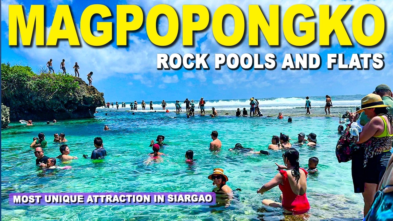 Smashed by Waves, Shaped by Nature, This Place Feels Unreal 🇵🇭 | Magpopongko Rock Pools and Flats