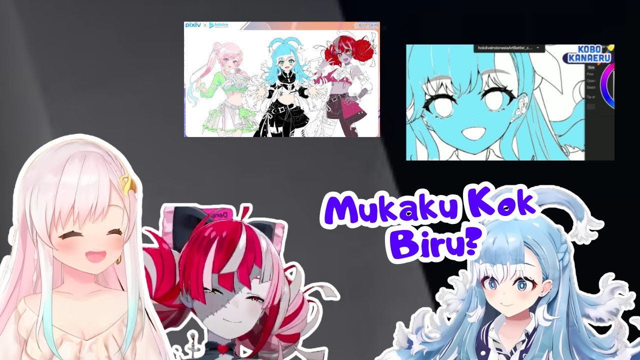 Bagi yang ga pede sama hasil gambar kita, ingat kata-kata Kobo ini [Hololive ID Clip]