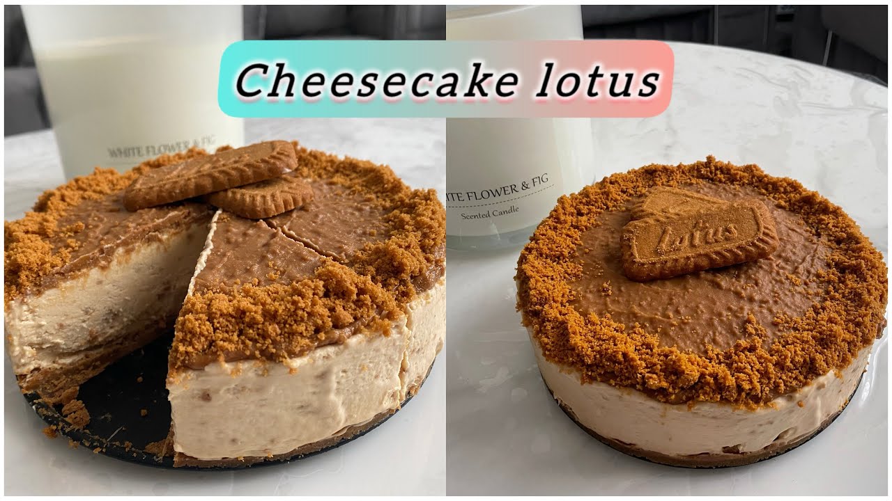 Recette de cheesecake lotus / تشيز كايك لوتوس 🥰☺️