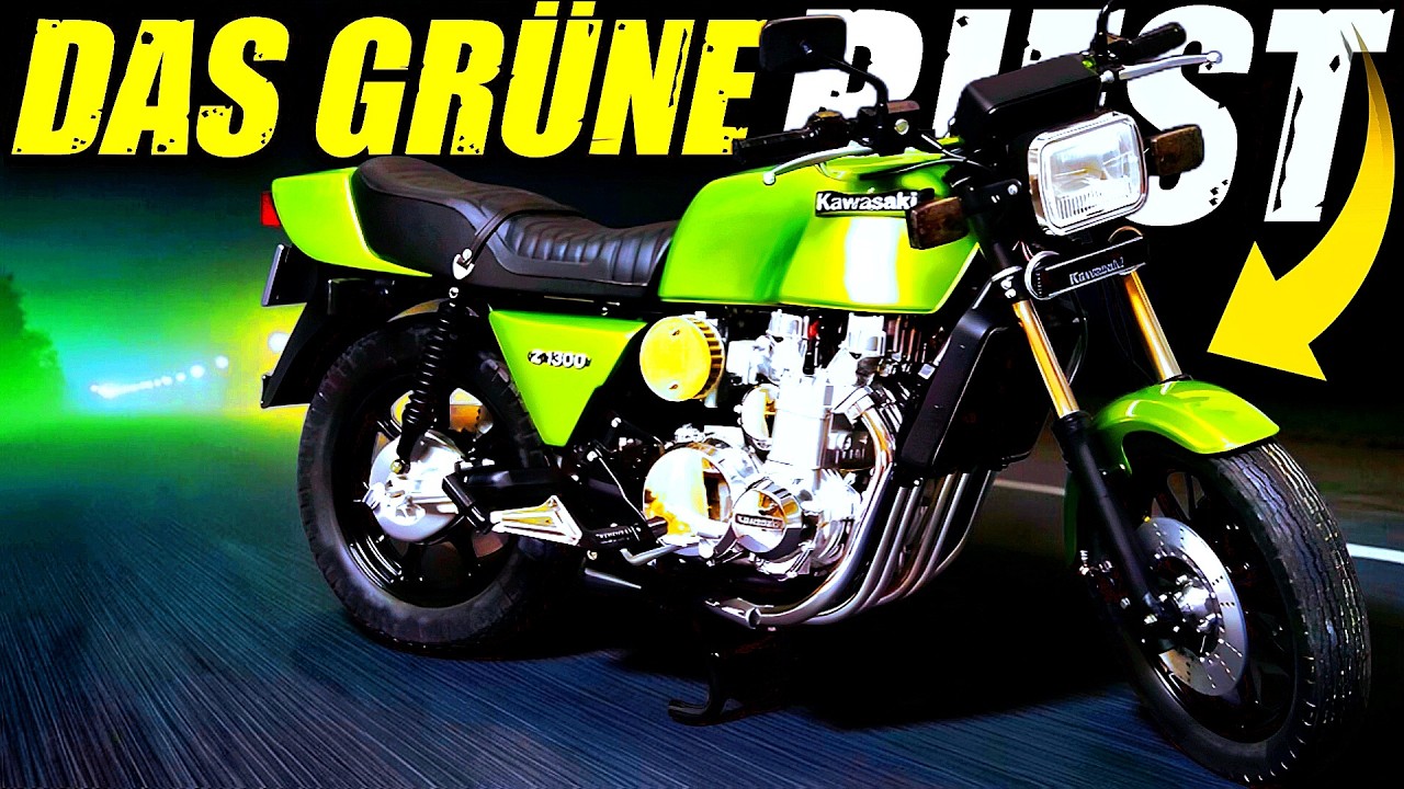 Das 6-Zylinder-Motorrad, das jeder Logik trotzt 🧠⚡| Kawasaki KZ1300