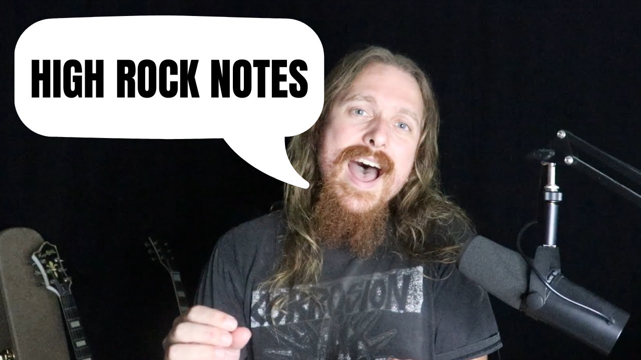 What I'm NOT doing when I sing high rock songs (like Bon Jovi Always)