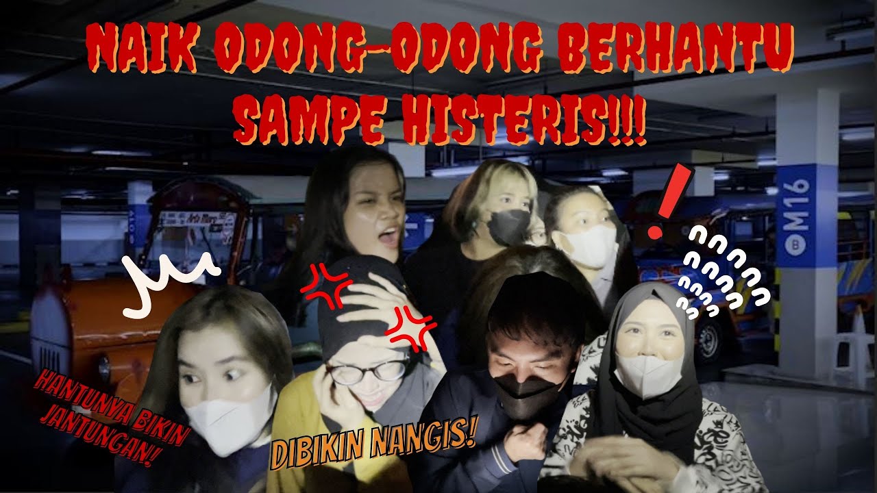 NAIK ODONG-ODONG SAMPE NANGIS KEJER?! | DRIVE-THRU HAUNTED HOUSE PERTAMA DI INDONESIA!!! #2 | E-VLOG