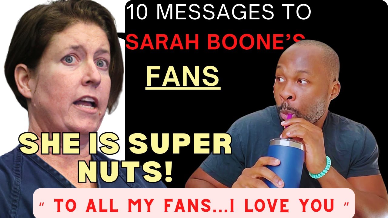 10 messages to SARAH BOONE's FANS...