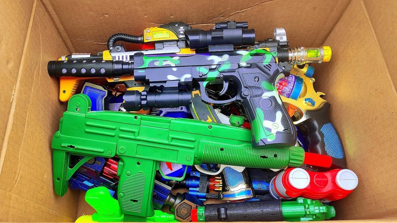 🔴LIVE 24 HOURS unboxing Box full of model toy guns,Pistols,Ak47, @LalaGunboys
