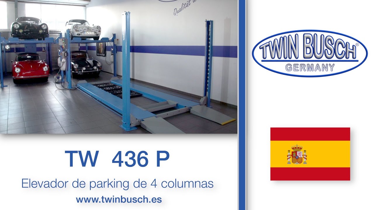 TW 436 P: Elevador de parking de 4 columnas de TWIN BUSCH®