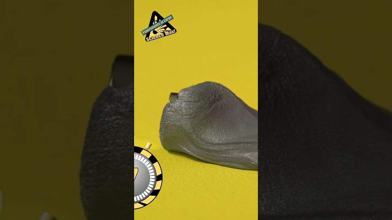 Magnetic Putty | Science Max #shorts #youtubeshorts #Slime