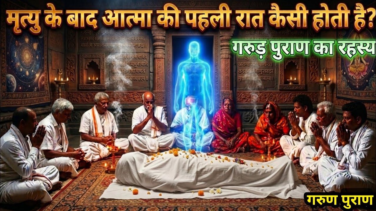 मृत्यु के बाद आत्मा की पहली रात कैसी होती है? | गरुण पुराण के अनुसार आत्मा का रहस्य