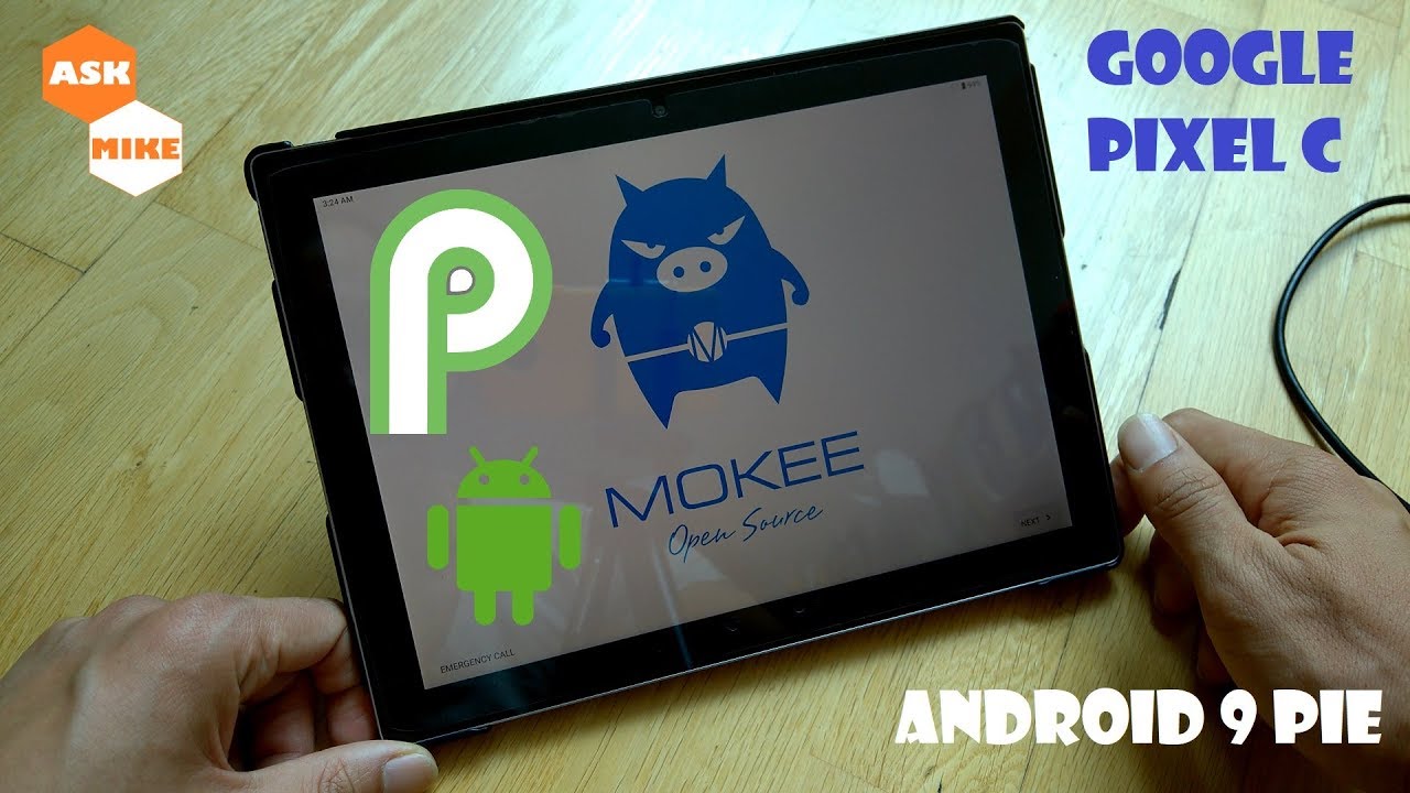 Flash Google Pixel C Android 9 Pie Mokee Rom