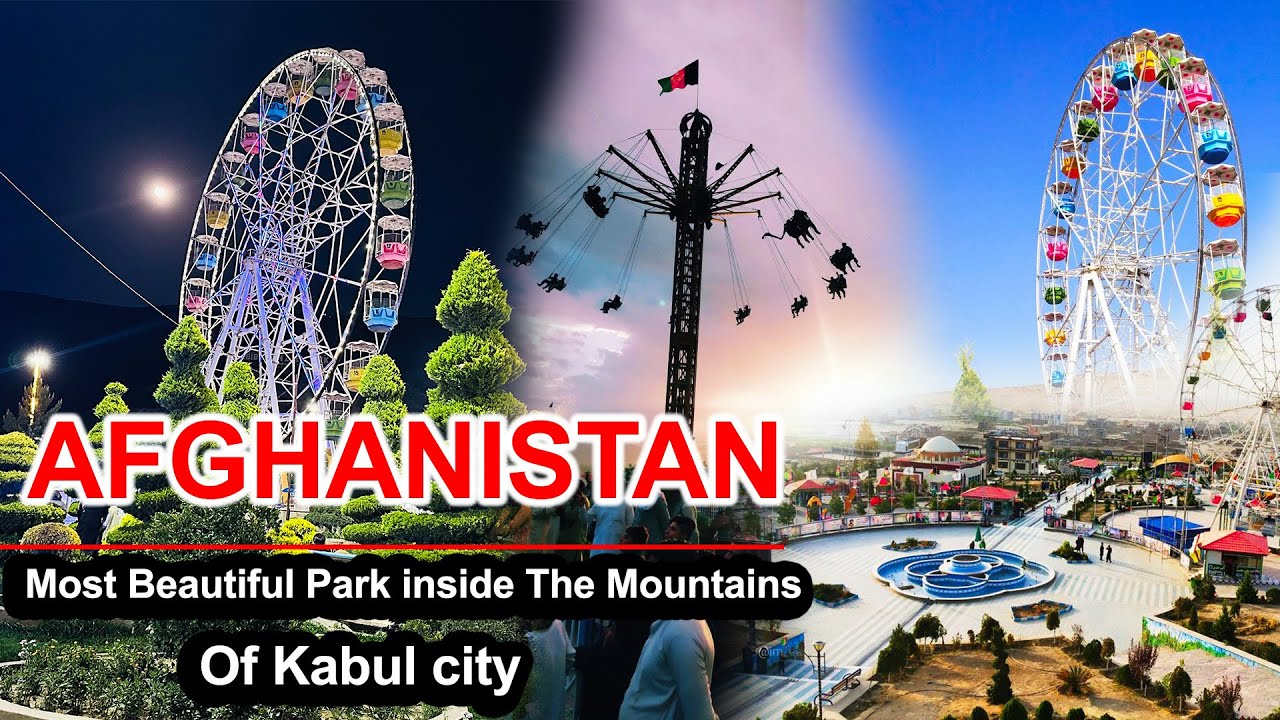 Afghanistan- one of the most beautiful park inside the mountains of Kabul city- | 4K - 2025