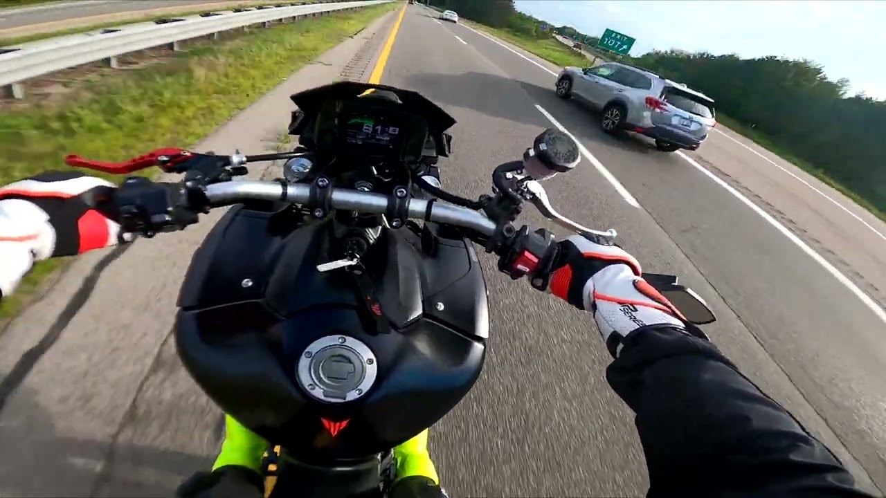 2021 MT09 Mile Long Wheelie
