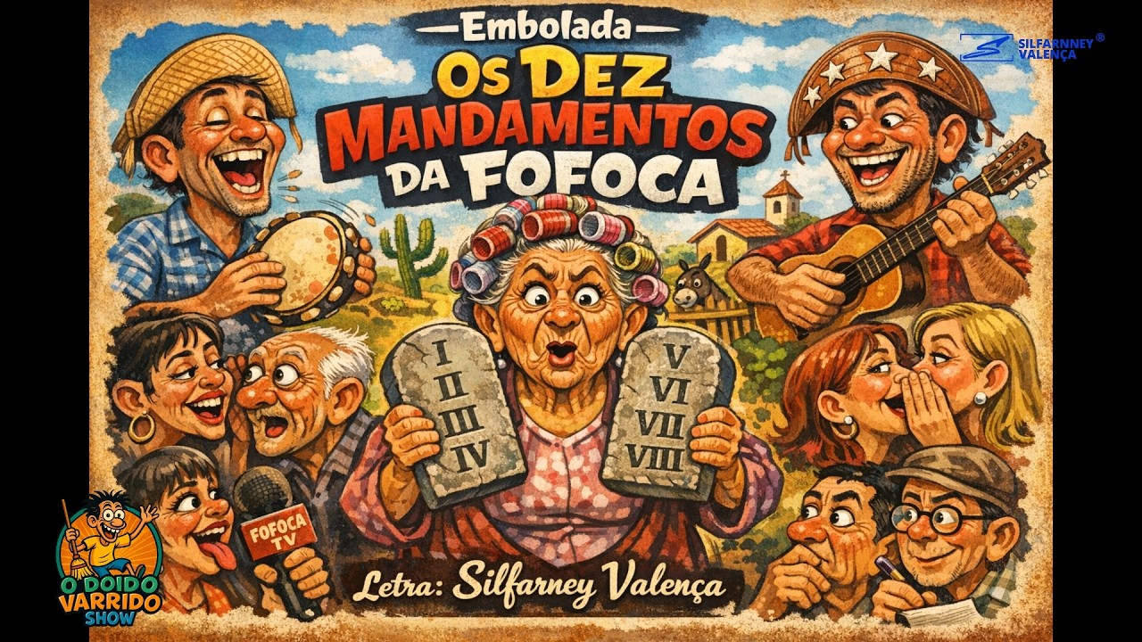 🎶 Embolada &mdash; Os Dez Mandamentos da Fofoca | 𝓢𝓲𝓵𝓯𝓪𝓻𝓷𝓷𝓮𝔂 𝓥𝓪𝓵𝓮𝓷𝓬̧𝓪