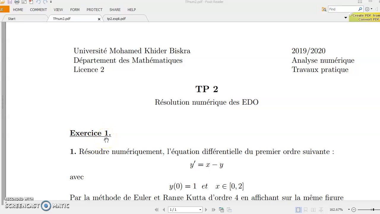 TP (2) Anum -solution de l exercice 1