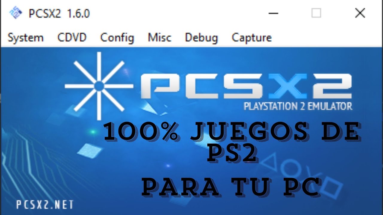 DESCARGAR E INSTALAR emulador PCSX2 para jugar videojuegos de PlayStation 2 para tu PC