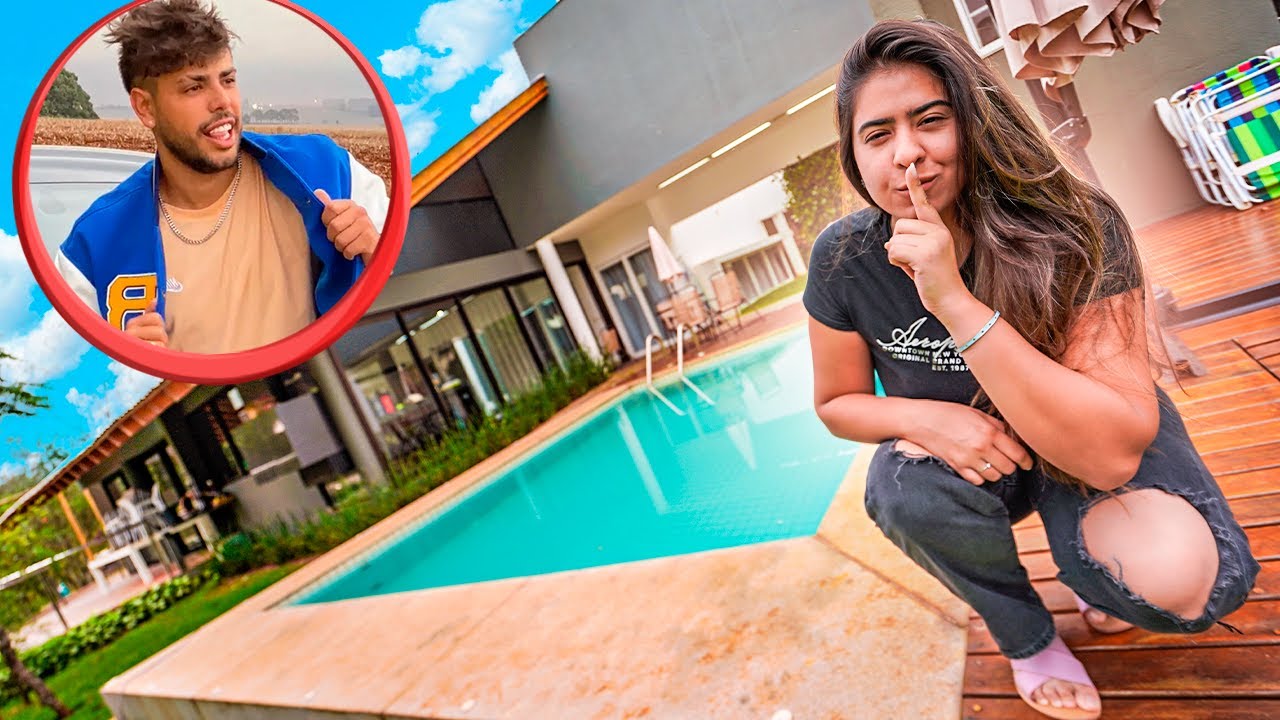 INVADI A CASA DO THIAGO REIS E PASSAMOS UMA NOITE