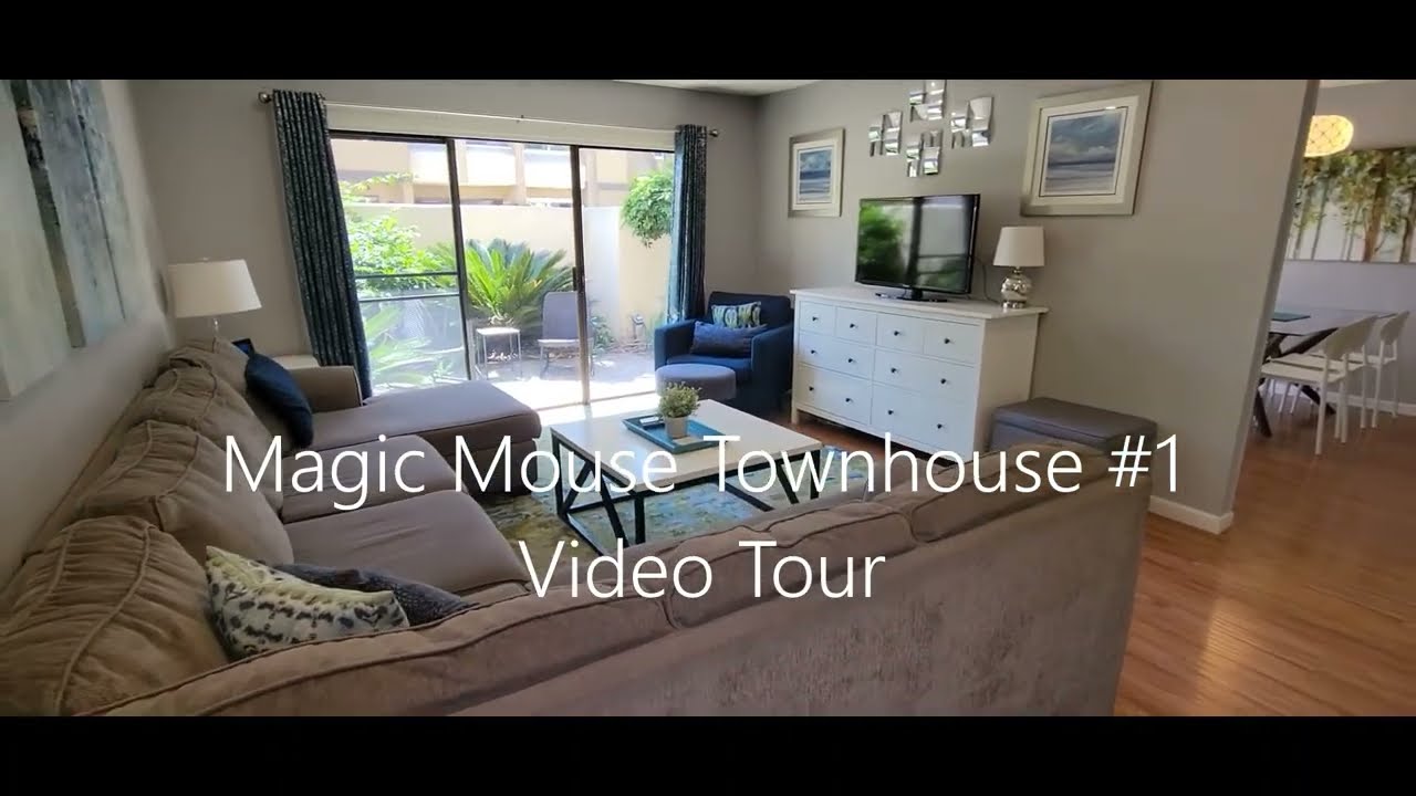 Magic Mouse Townhouse #1 Video Tour