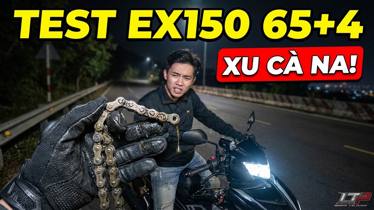 TOUR ĐẦU TIÊN CÙNG EX150 65+4 - LỜ TÊ P ĐỨT SÊN TRÊN ĐÈO