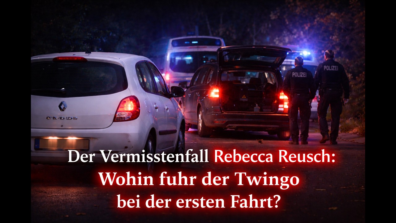 Der Vermisstenfall Rebecca Reusch: Wohin fuhr der Twingo während der ersten Fahrt?