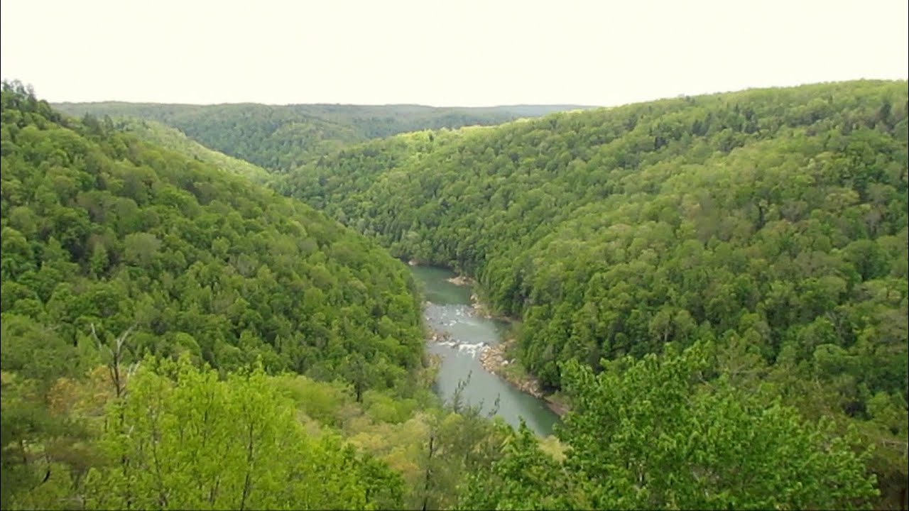 East Rim Overlook at Big South Fork National River in Scott County, Tennessee