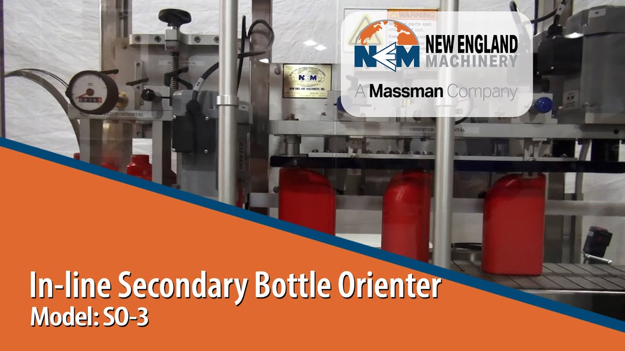 In-line Secondary Bottle Orienter SO-3