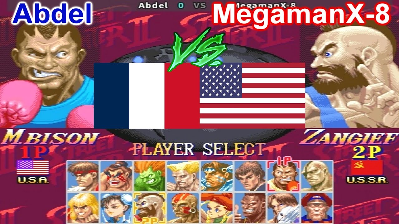 Super Street Fighter II X: Grand Master Challenge - Abdel vs MegamanX-8